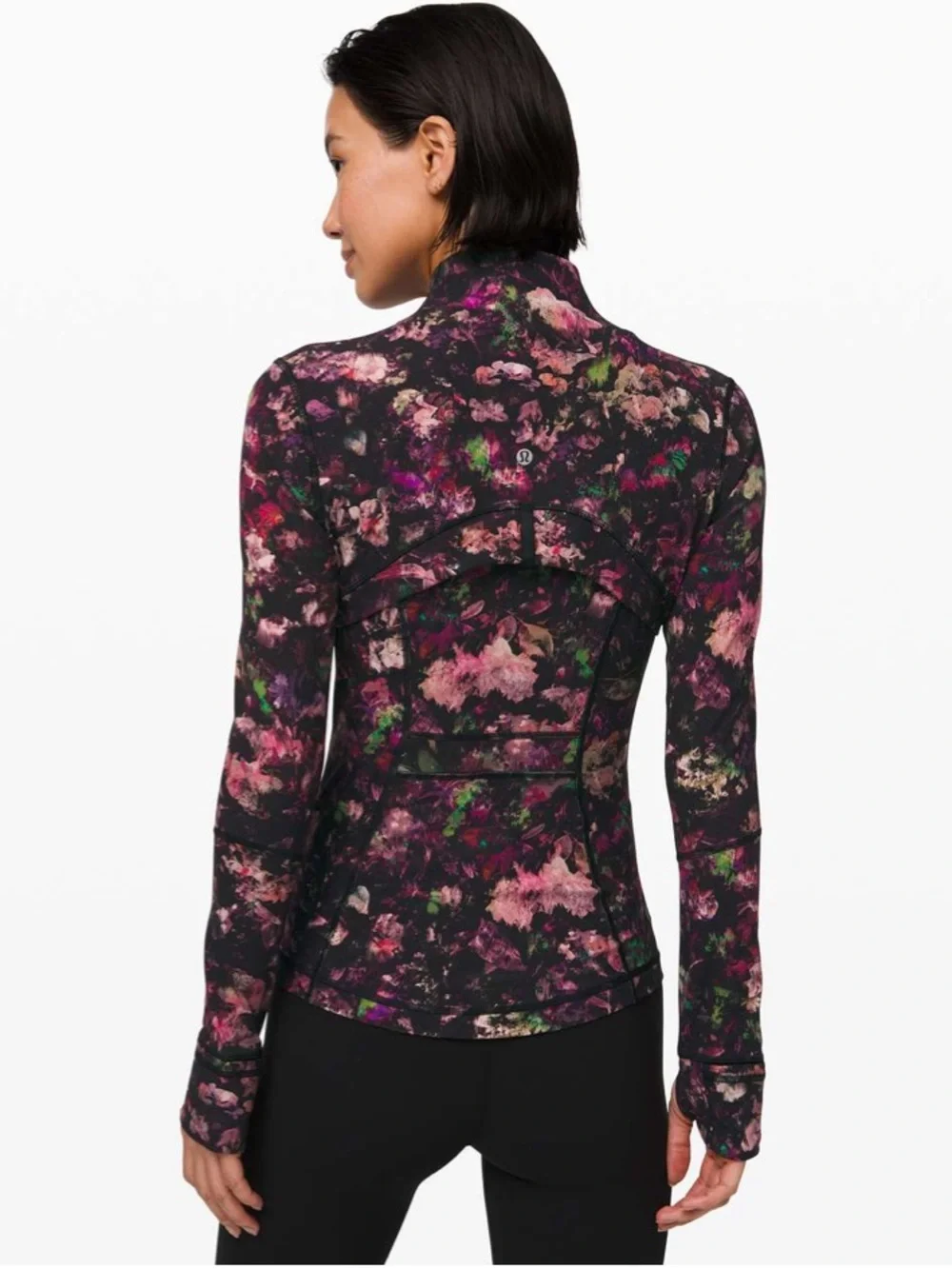 Lululemon Define Jacket Luxtreme Floral Illusion Antique White Multi 6